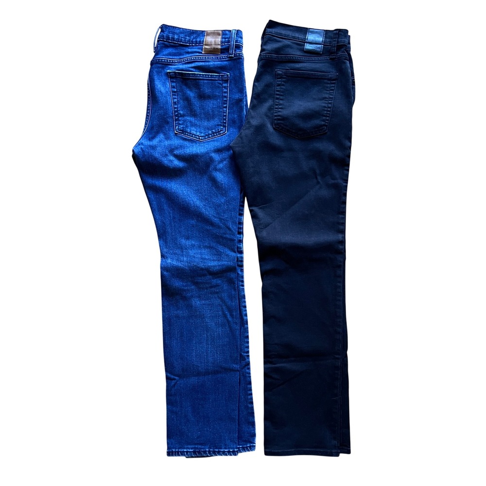 Goodfellow & Co Slim Fit Jeans Mens 34 Blue Black Bundle 2-Pack Stretch
